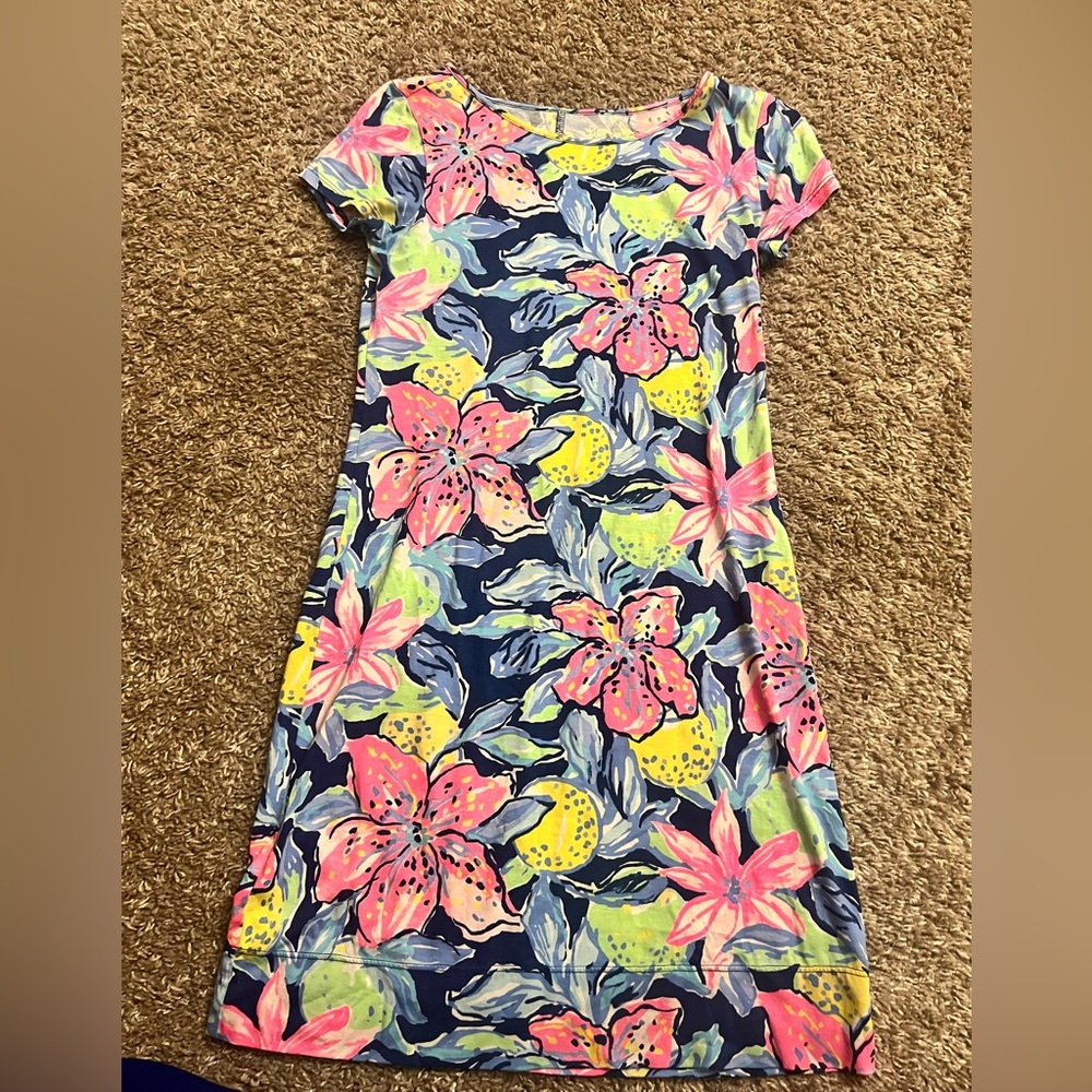 Lilly Pulitzer Marlowe Short Sleeve Dress Big Flirt XXS